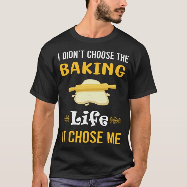 Jag valde Bake Baker. T Shirt (Framsida)