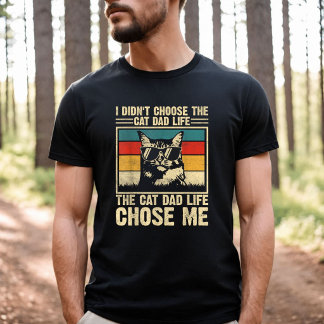 Jag Valde Inte Kattpappalivet Rolig Kattpappa T Shirt