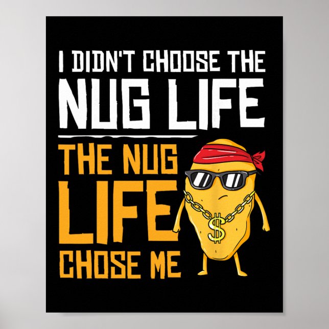 Jag Valde Inte Nug Liv Nug Liv Valde Mig Poster (Framsidan)