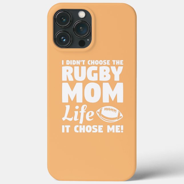 Jag valde inte Rugby Mamma Life det valde mig (Baksida)