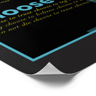 Jag väljer att lita på (finansierare) poster