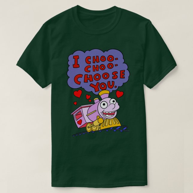 Jag väljer att välja en offert t shirt (Design framsida)