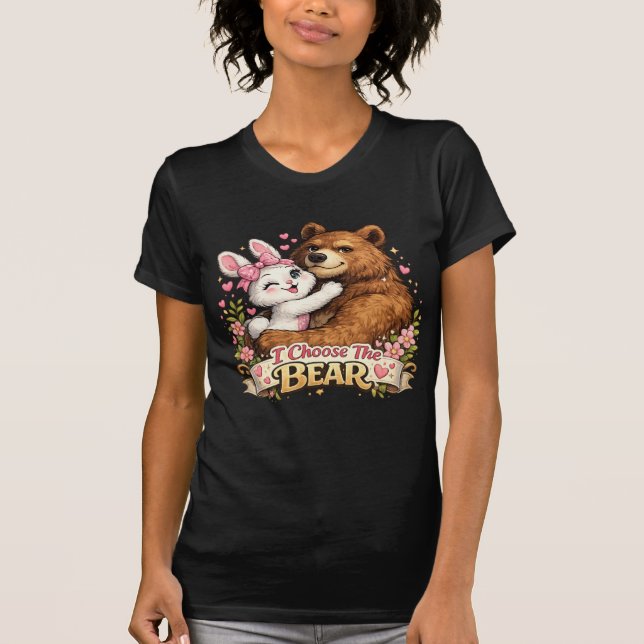 Jag Väljer Björnen T Shirt (Framsida)