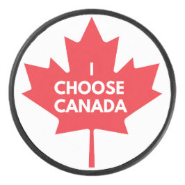 Jag väljer Canada Hockey Puck