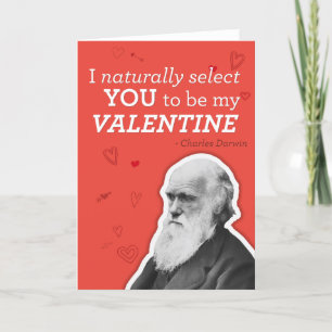 Jag väljer dig självfallet att bli min Valentine - Helgkort