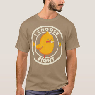 Jag väljer Fight Funny Bird av Tobe Fonseca T Shirt