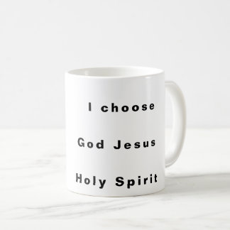 Jag väljer Jesus Heliga Spirit Mugg
