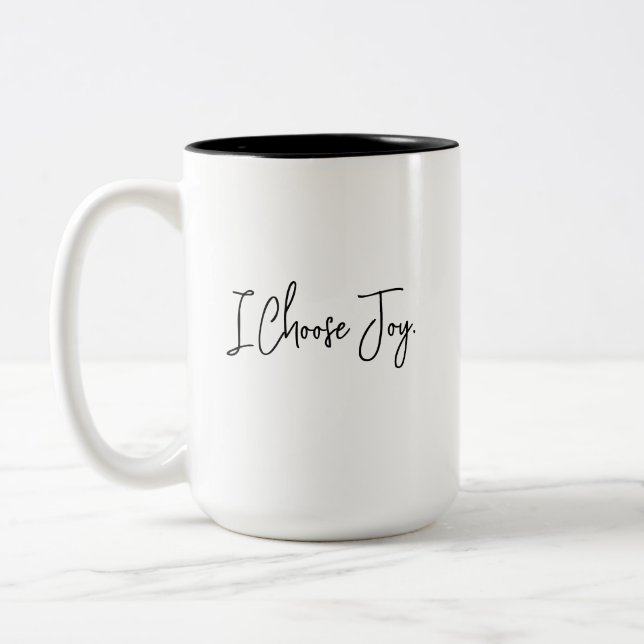 Jag väljer Joy Inspirational Mugg Set (3 av 10) (Vänster)
