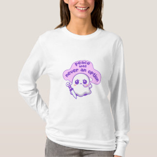 Jag väljer Violence Ghost Funny Skull T Shirt