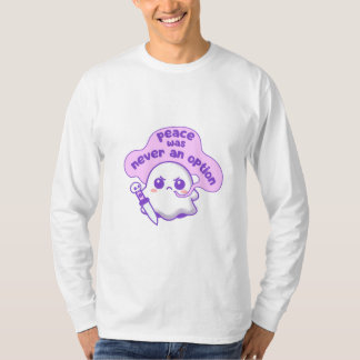 Jag väljer Violence Ghost Funny Skull T Shirt