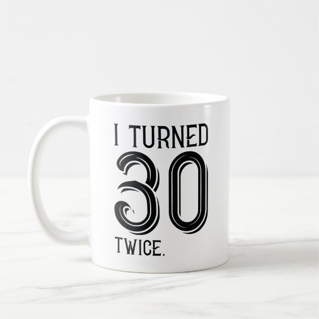 Jag vände 30 gånger kaffemugg (Vänster)