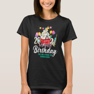 Jag vände 34 i karantän, 34:e födelsedagen t shirt