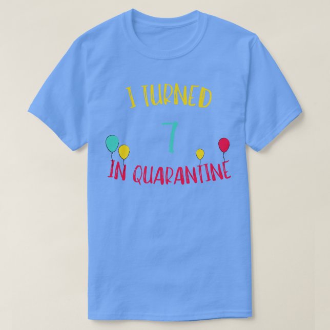Jag vände 7 tum t shirt (Design framsida)