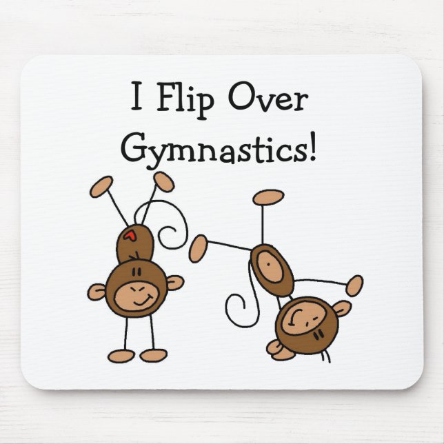 Jag Vänder Gymnastik Musmatta (Framsidan)