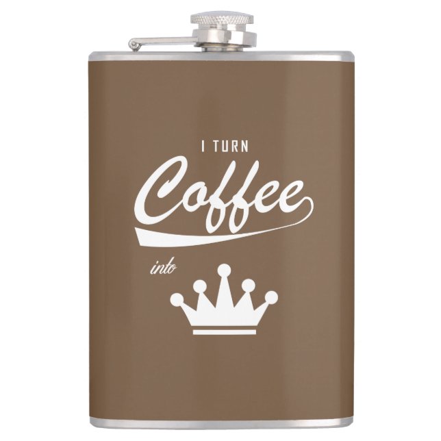 Jag vänder kaffet till KOM:er Fickplunta (Framsidan)