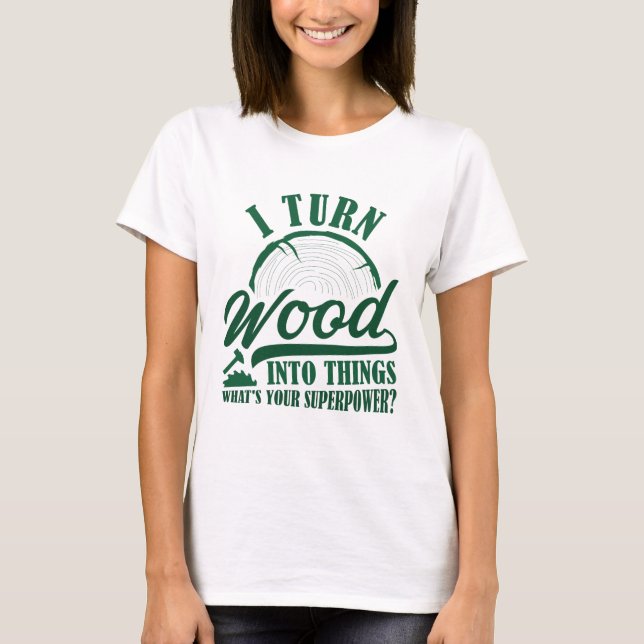 Jag vänder träet till Sak T Shirt (Framsida)