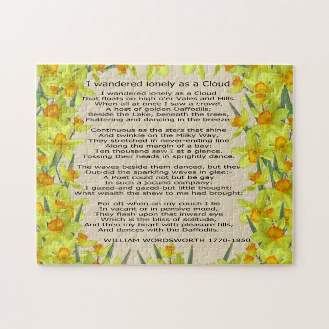 JAG VANDERED LONELY AS A CLOUD PUSSEL (Horisontell)