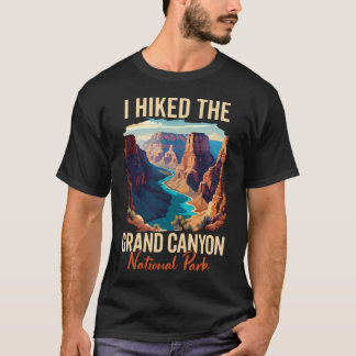 Jag vandrade Grand Canyon National Park souvenir T Shirt