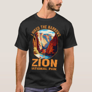 Jag vandrade The Narrows Zion National Park vandri T Shirt