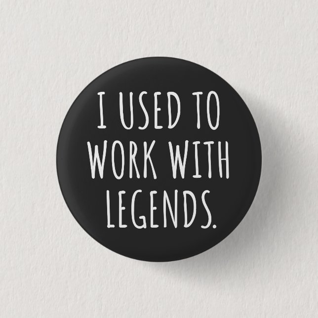 JAG VANN ATT ARBETA MED LEGENDS KNAPP (Framsida)