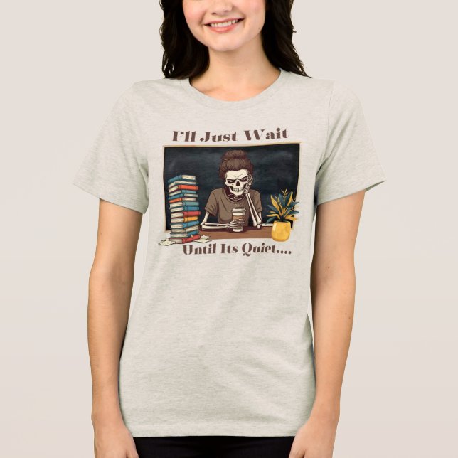 Jag väntar bara t shirt (Framsida)