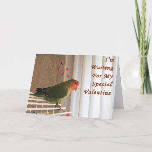 Jag väntar helgkort (Framsida)