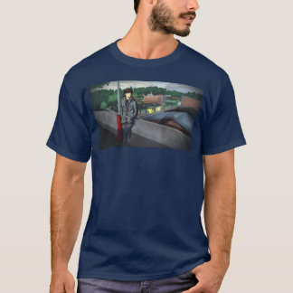Jag väntar inte längre på dig tjej t shirt