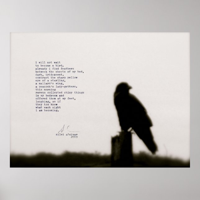 "Jag väntar inte" Poster (Framsidan)