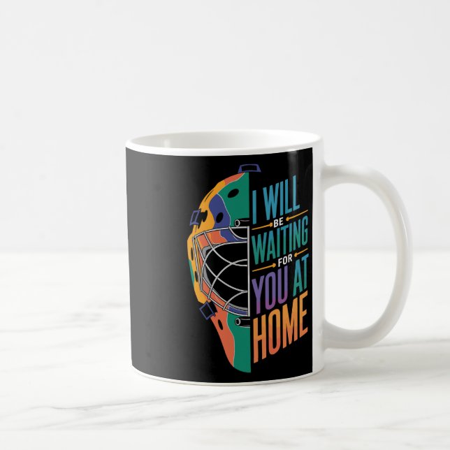 Jag väntar på dig hemma Mjuk fångare _ Kaffemugg (Höger)