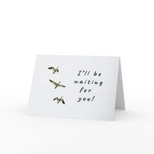 Jag väntar på dig!