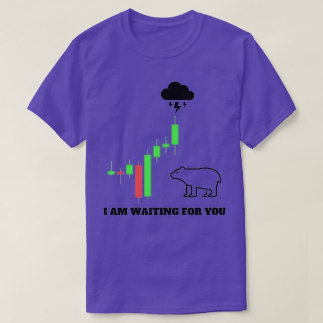 Jag väntar på dig t shirt (Design framsida)