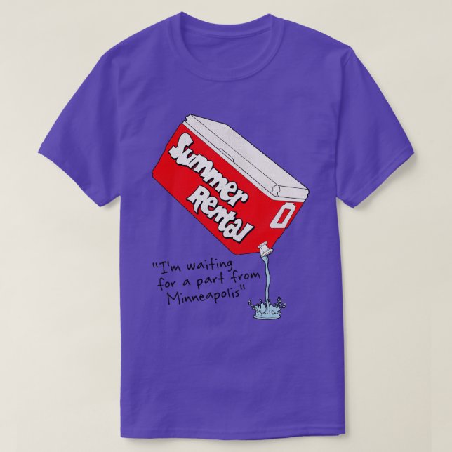 Jag väntar på en del från Minneapolis T Shirt (Design framsida)