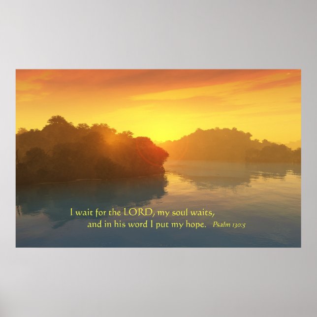 Jag väntar på Herren Poster (Framsidan)