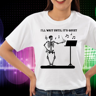 Jag väntar tills det är tyst Tshirt T Shirt