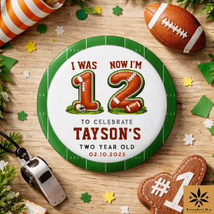 Jag var 1, nu är jag 2 – Football America 2-årsdag Knapp