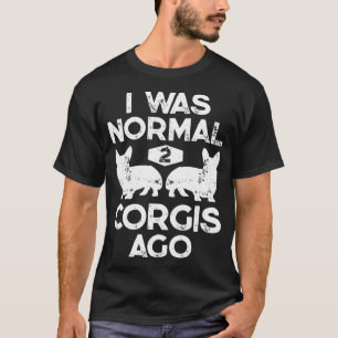 Jag var 2 Corgis Ago Hund Manar Women Premium T Shirt