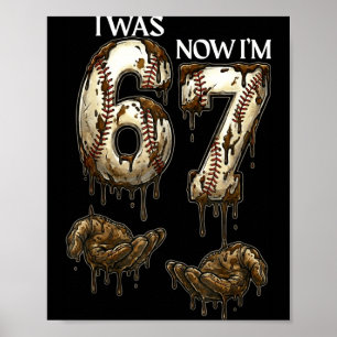 Jag var 6 nu är jag 7 rolig baseball 6 7 födelseda poster