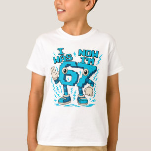 Jag var 6 Nu är jag 7 Sex Sju 7 År Gammal Födelsed T Shirt