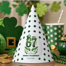 Jag var 6 nu är jag 7 St. Patrick's Day pojke föde