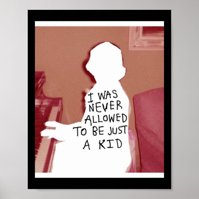 Jag var aldrig Kid-fästare Poster (Framsidan)
