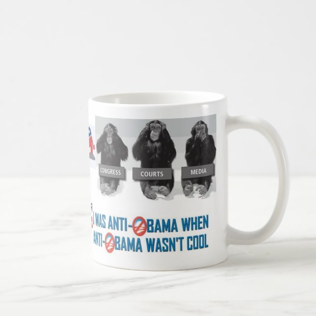Jag var anti Obama, då anti Obama inte var den Kaffemugg (Höger)