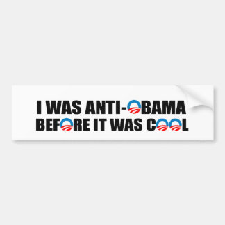 JAG VAR ANTI-OBAMA, FÖR DEN VAR KALL BILDEKAL