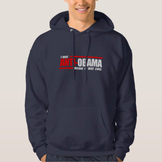 Jag var Anti-Obama, för det var kall vit Sweatshirt