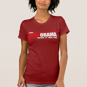 Jag var Anti-Obama, för det var kall vit Tee Shirt
