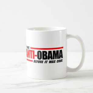 Jag var Anti-Obama, för det var kallt Kaffemugg