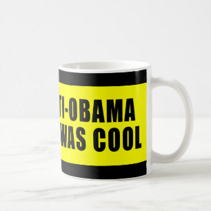 Jag var Anti Obama, för det var kallt Kaffemugg