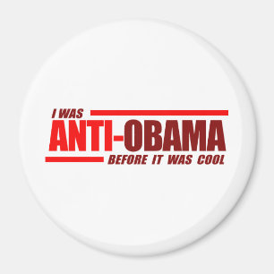 Jag var Anti-Obama, för det var kallt rött Magnet