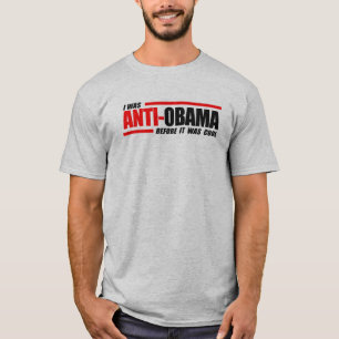 Jag var Anti-Obama, för det var kallt Tee
