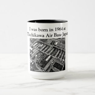 Jag var bördig 1964 på den Tachikawa flygbasen Mugg