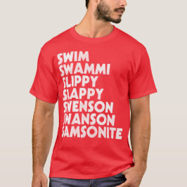 Jag var borta! - Funny Dumb och Dumber Movie Quote T Shirt